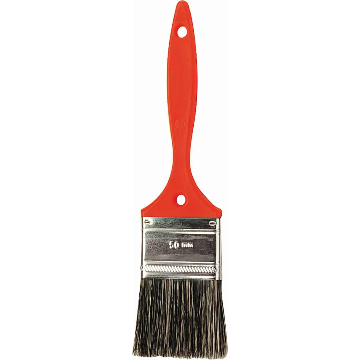 Go Bulk Oil Paint Brush, Natural Bristles, Plastic Handle, 2" Width