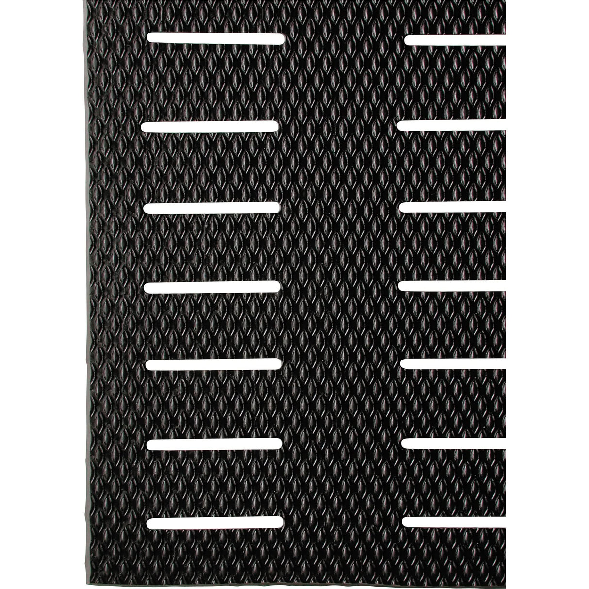 Kushion Walk No. 475 Mats, Slotted, 2' x 60' x 3/8", Black, PVC