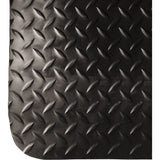 Electrically Conductive Anti-Fatigue No.786 Matting, 3' W x 5' L x 9/16" T, PVC, Diamond, Black