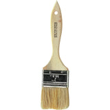 Chip/Resin Oil Paint Brush, White China, Plastic Handle, 3" Width