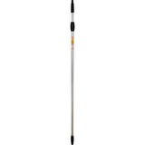 Extension Squeegee Handle, Aluminum, Telescopic, ACME Threaded Tip, 96" Length