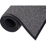 Walk-A-Way™ Mat, Wiper, 6' x 8' x 5/16", Charcoal