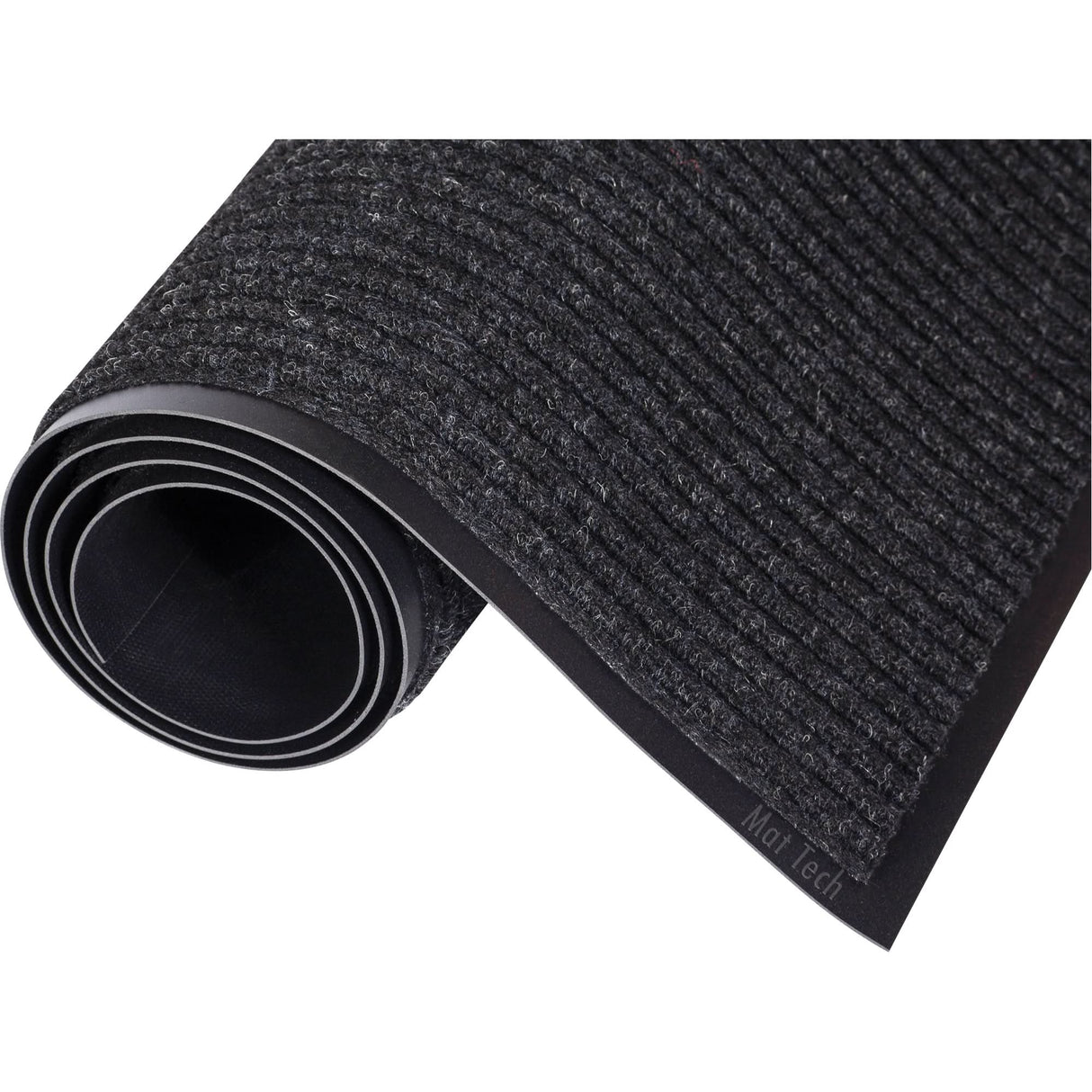 Needle-Rib™ Matting, Wiper/Scraper, 4' x 4' x 15/16", Brown