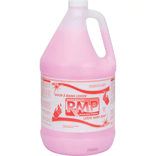 Pink Lotion Hand Soap, Liquid, 4 L, Scented