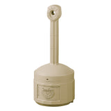 Smoker’s Cease-Fire® Cigarette Butt Receptacle, Free-Standing, Plastic, 4 US gal. Capacity, 38-1/2" Height