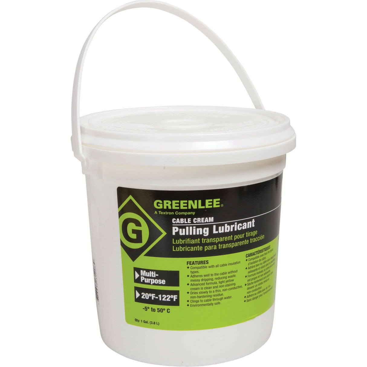Cable Cream Pulling Lubricant, Bucket