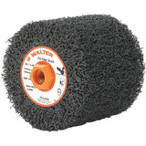FX™ Flex Drum, 4-1/4" Dia. x 4" W, 5/8"-11 Arbor, Flex Coarse Grit