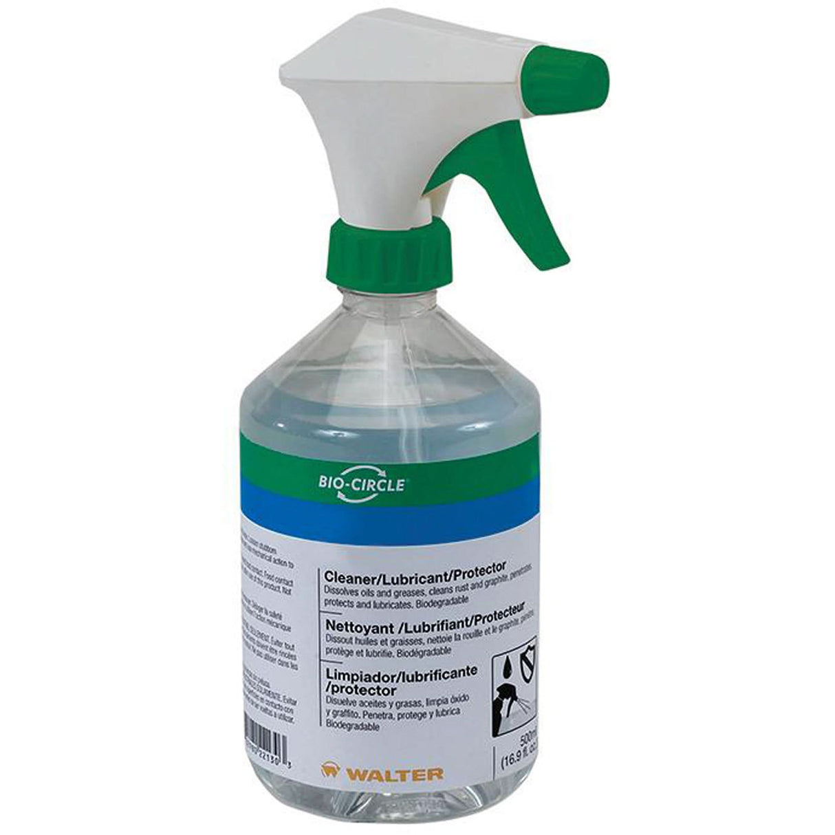 Refillable Trigger Sprayer for OMNI™, Round, 500 ml, Plastic