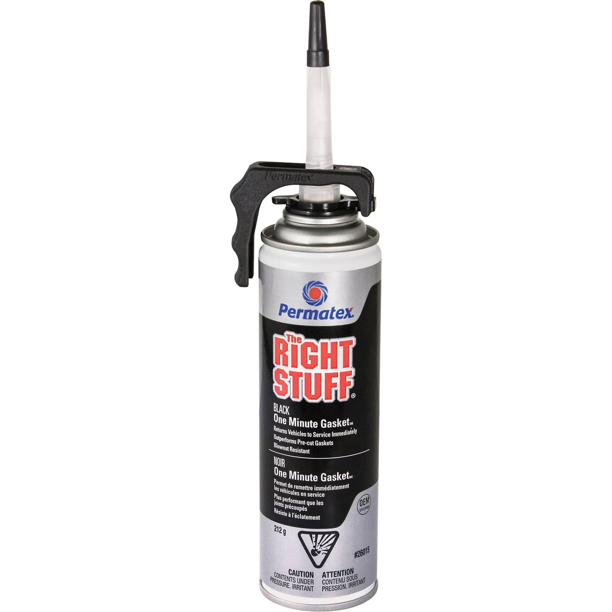 The Right Stuff® Gasket Maker, Can, Black