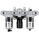 AFRLMS12 3-Piece Standard Air Filter, Regulator & Lubricator, 1/2" NPT