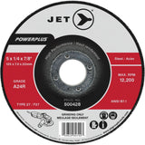 PowerPlus® Grinding Wheel, 7" x 1/4", 7/8" Arbor, Aluminum Oxide, Type 27