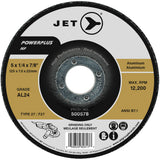 Powerplus NF Grinding Wheel, 5" x 0.25", 1/4" Arbor, Type T27