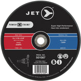 POWER-XTREME Cut-Off Wheel, 8" x 1/16", 5/8" Arbor, Type 1, 7600 RPM