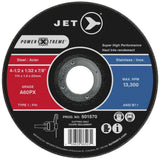 POWER-XTREME Cut-Off Wheel, 7" x 1/16", 7/8" Arbor, Type 1, 8600 RPM