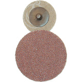 Cloth Back Sanding Disc, 2" Dia., 36 Grit, Aluminum Oxide