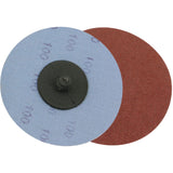 Cloth Back Sanding Disc, 3" Dia., A50 Grit, Aluminum Oxide