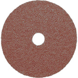Resin Fibre Sanding Disc, Aluminum Oxide, A80, 4-1/2" Dia x 7/8" Arbor