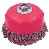 MAXI-CRIMPED Premium Crimped Wire Cup Brush
