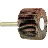 Shaft Mounted Flapwheel, 80 Grit, 1-1/2" x 1" x 1/4"