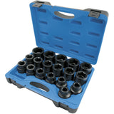 PS1801 6-Point SAE Socket Set, 18 Pcs, Impact, 1" Drive Size