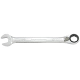Long Pattern Reversible Ratcheting Combination Wrench, 5/16", Chrome Finish