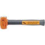 Indestructible Handle Sledge Hammer, 2.5 lbs., 12", Tubular Steel Handle