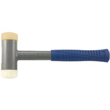 Heavy-Duty Soft-Face Dead Blow Hammer, 2.25 lbs. Head Weight, Polyurethane Face, Tubular Steel Handle