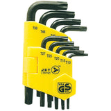 JTK-9TP Tamperproof Key Set, 9 Pcs., Torx®