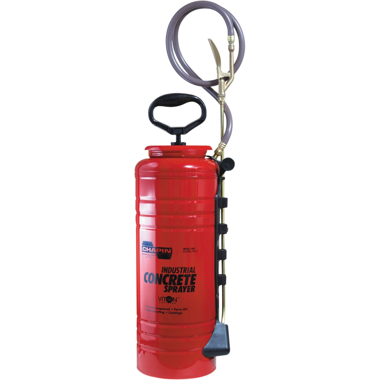 Curing Compound Sprayers, 3.5 gal. (13.25 L), Steel, 24" Wand