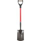 Heavy-Duty Shovels, Fibreglass, Carbon Steel Blade, D-Grip Handle, 30-1/2" Long