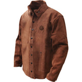 Gander Brand Split Cowhide Welding Jacket, Leather, 2X-Large, Brown