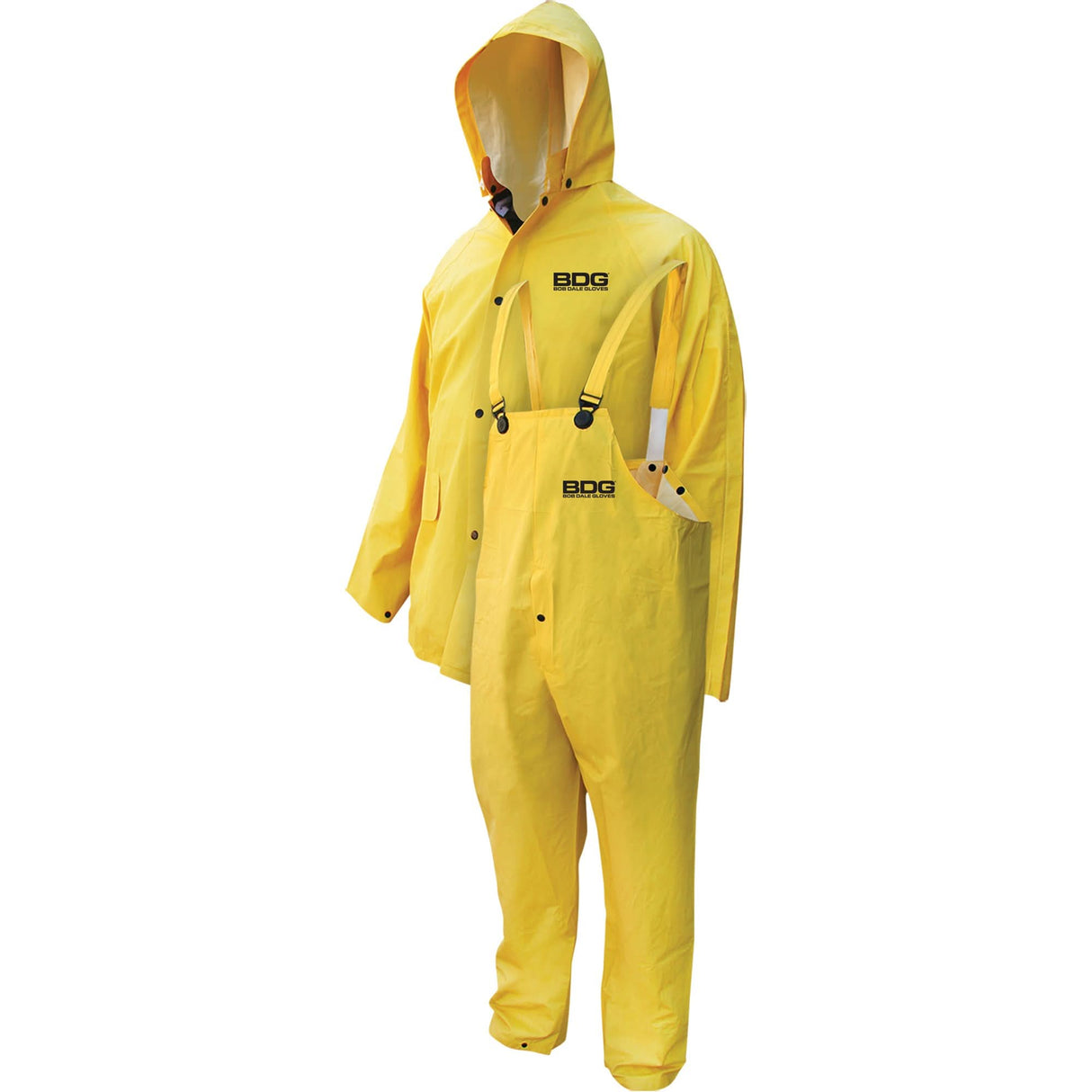 Deny™ 3-Piece FR Rainwear Suit, 2X-Large, Yellow