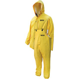 Deny™ 3-Piece FR Rainwear Suit, 2X-Large, Yellow