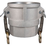 Global Cam & Groove Coupler, Aluminum, 1", Female NPT, 250 PSI