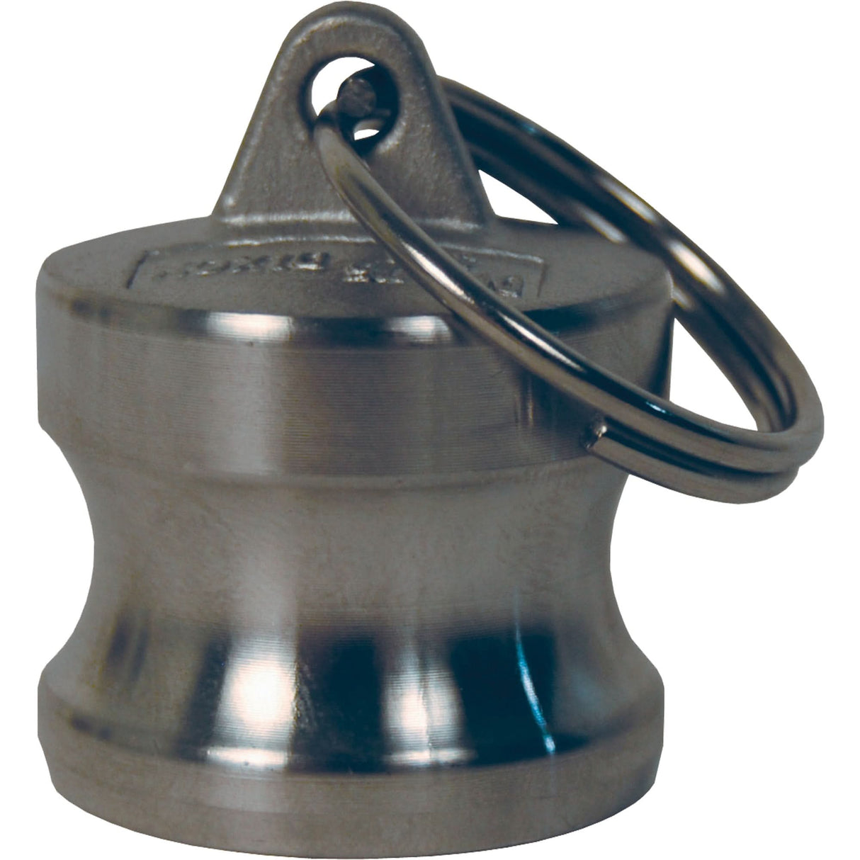 Global Cam & Groove Dust Plug, Stainless Steel, Type DP, 2"