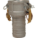 Global Cam & Groove Coupler, Aluminum, Type C, 3", 125 PSI
