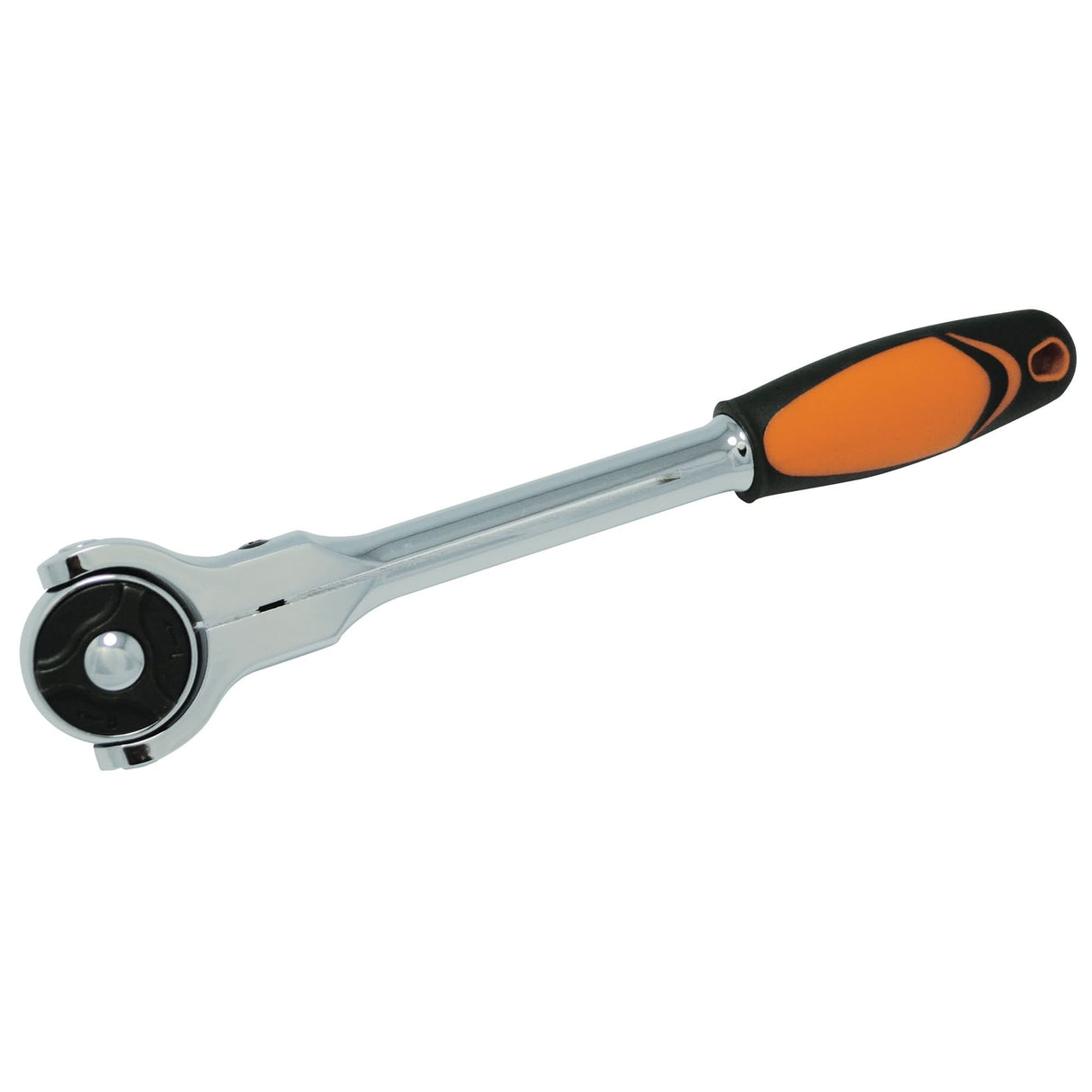 Quick-Release Swivel Ratchet Wrench, 3/8" Drive, Cushion Grip Handle