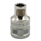 SAE Socket, 1", 3/8" Drive, 12 Points