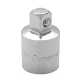 Adaptor Socket, 1/2" Drive, 3/8" Socket, 1.4" L, Ball