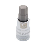 SAE Standard Bit Socket, 5/8" x 2.44" L, 1/2" Drive