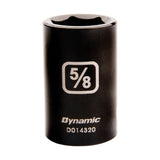 SAE Socket, Impact, 1-7/16", 1/2" Drive, 6 Points
