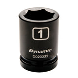 SAE Socket, Impact, 2-5/16", 3/4" Drive, 6 Points
