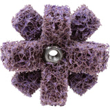 Scotch-Brite™ Cross Buff, BF-XB, 1-1/2" Dia., Medium Grit, Aluminum Oxide