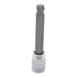 Long SAE Bit Socket, 3/8" x 3-5/8" L, 3/8" Drive