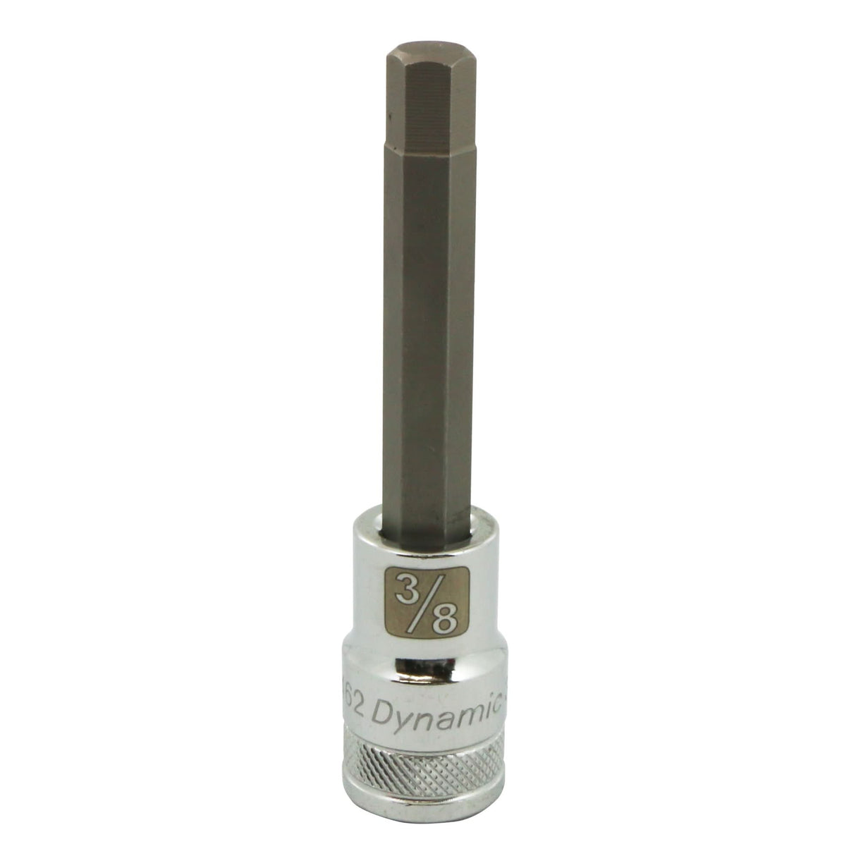 SAE Long Bit Socket, 3/8" x 3.94" L, 1/2" Drive