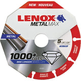 MetalMax™ Cut-Off Wheel, 5" x 0.05", 7/8" Arbor, Type 1, Diamond, 12200 RPM
