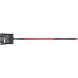 Pro™ Square Point Shovel, Fibreglass, Tempered Steel Blade, Straight Handle, 48" Long