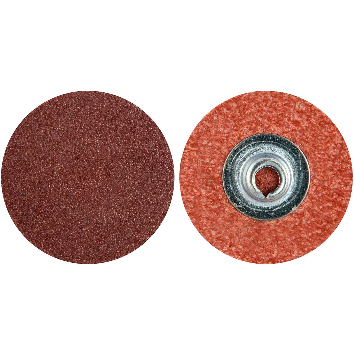 MERIT ALO RESIN BOND Cloth Discs, 1-1/2" Dia., 40 Grit, Aluminum Oxide