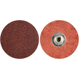 MERIT ALO RESIN BOND Cloth Discs, 2" Dia., 120 Grit, Aluminum Oxide