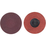 MERIT ALO RESIN BOND Cloth Discs, 3" Dia., 120 Grit, Aluminum Oxide